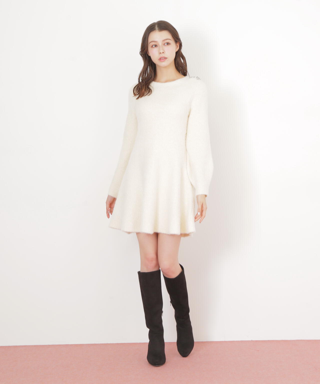 シャギーミニニットワンピース | JILL by JILL STUART（ジル バイ ジル