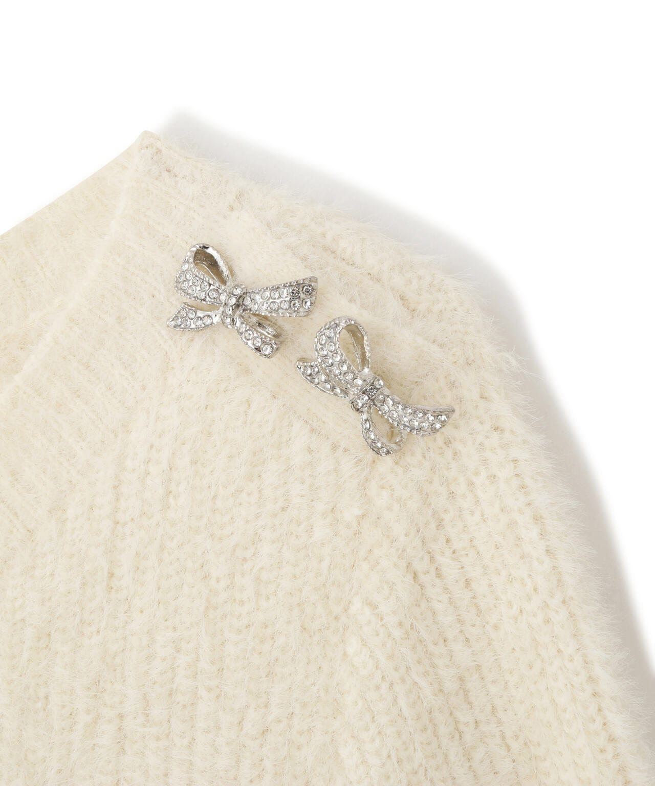 シャギーミニニットワンピース