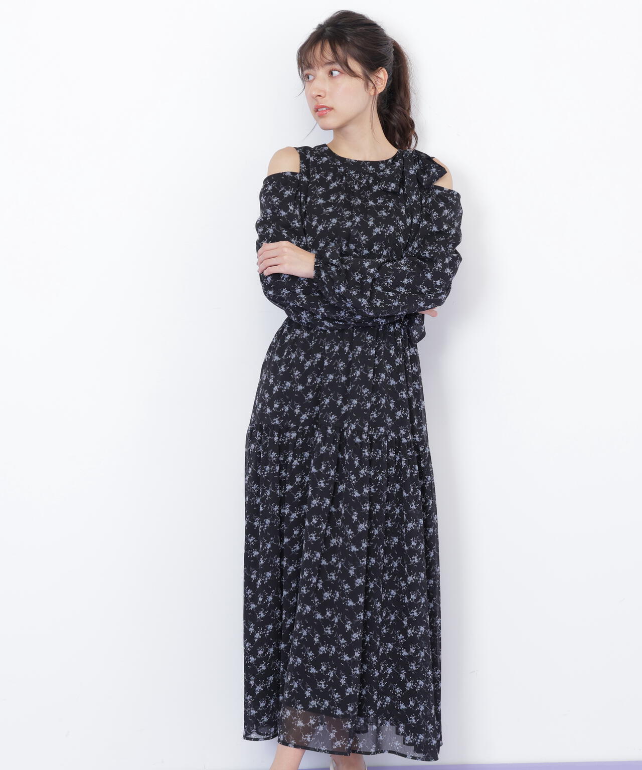 小花柄ボウタイワンピース | JILL by JILL STUART（ジル バイ ジル