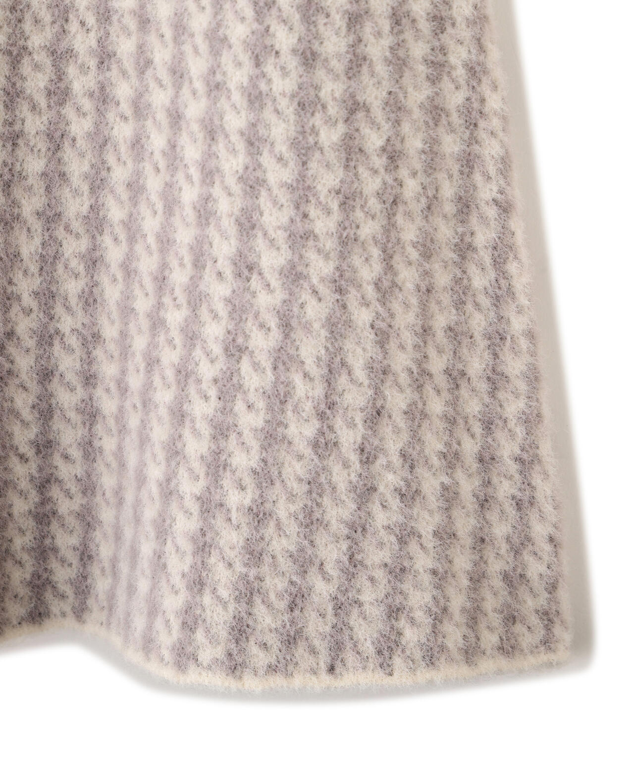 千鳥ジャガードニットセットアップ