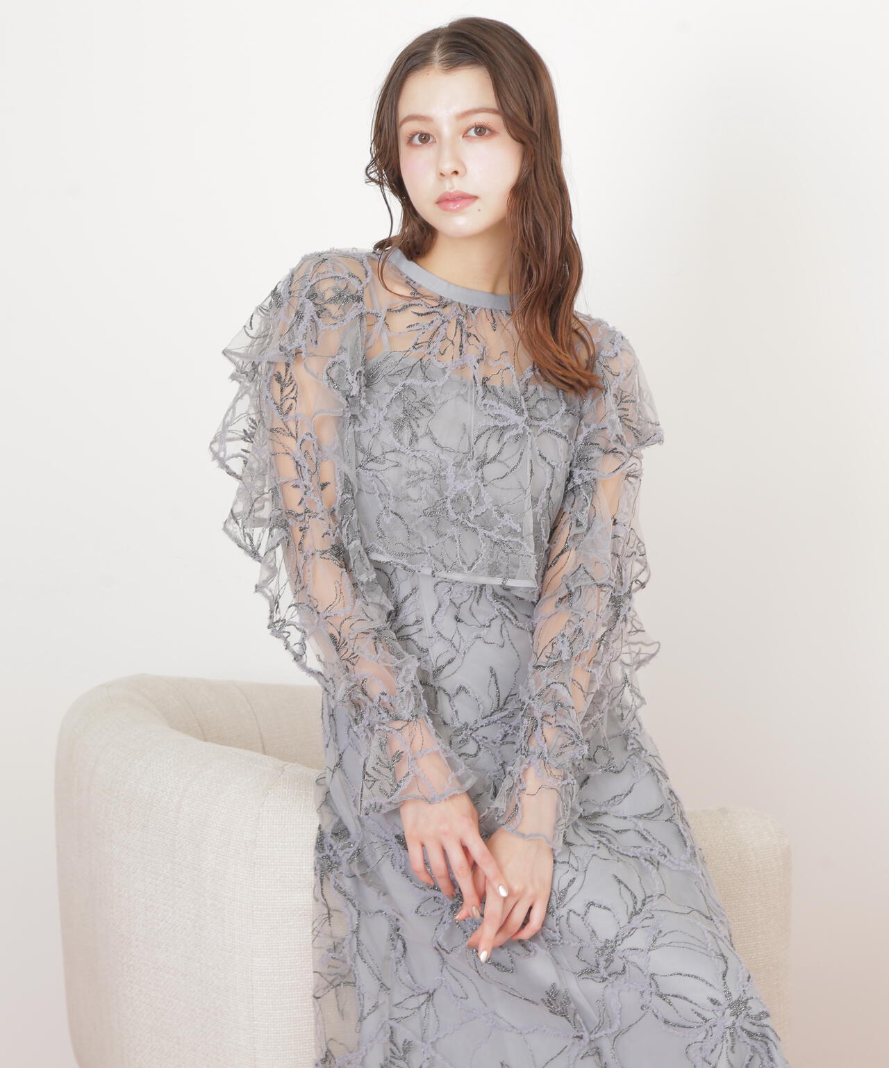 フェザーレース2ピースワンピース | JILL by JILL STUART（ジル バイ