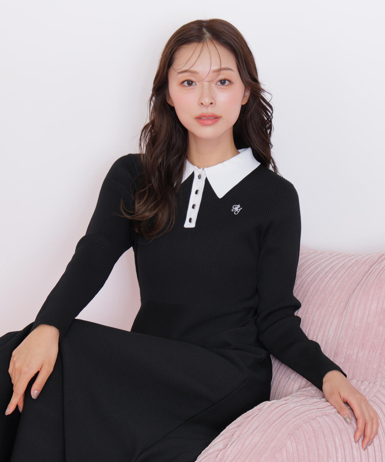 【新品】JILL by JILLSTUART　ステッチポロニット ステッチポロニット | JILL by JILL STUART（ジル バイ ジル