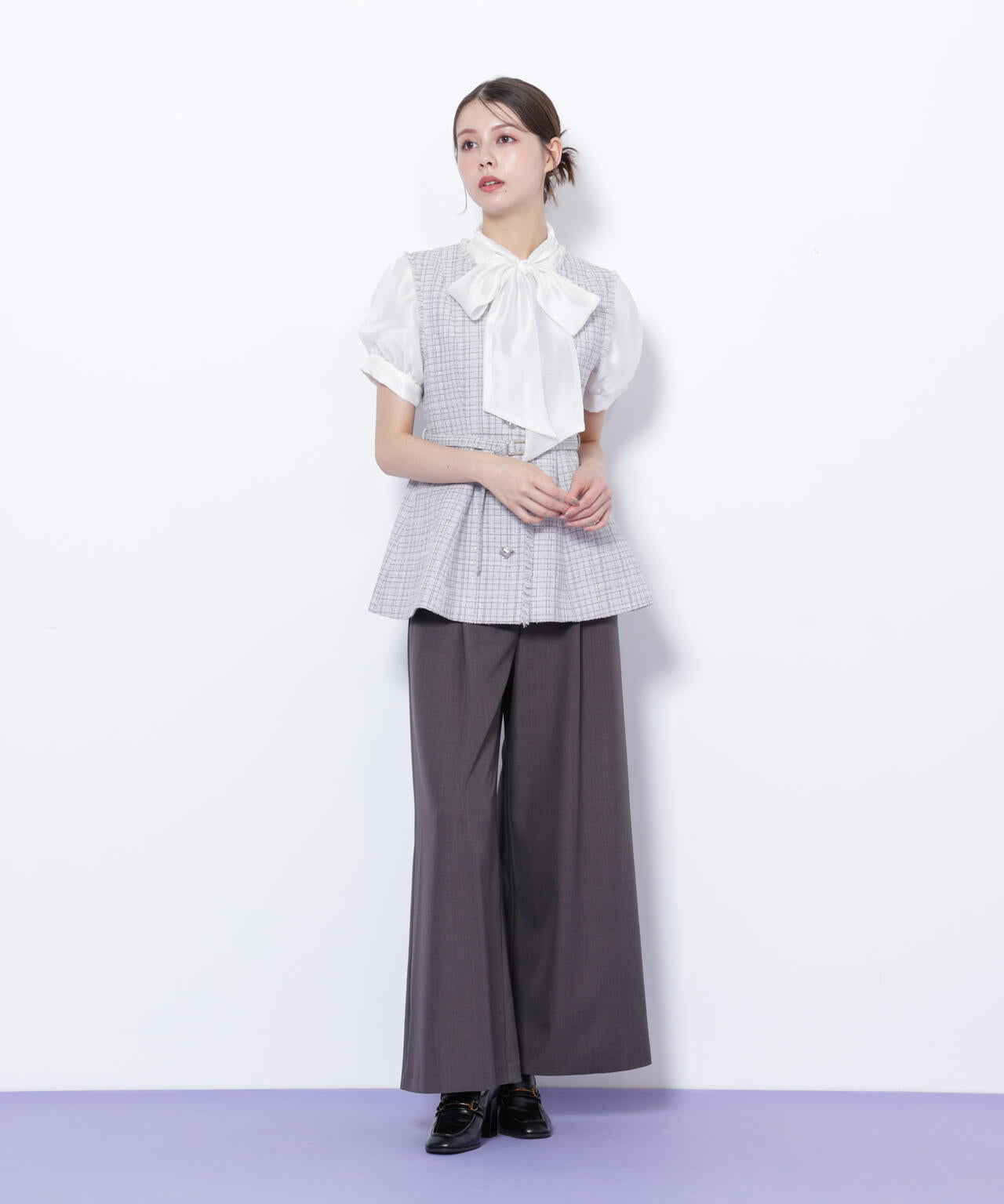 ツイードペプラムジレ | JILL by JILL STUART（ジル バイ ジル