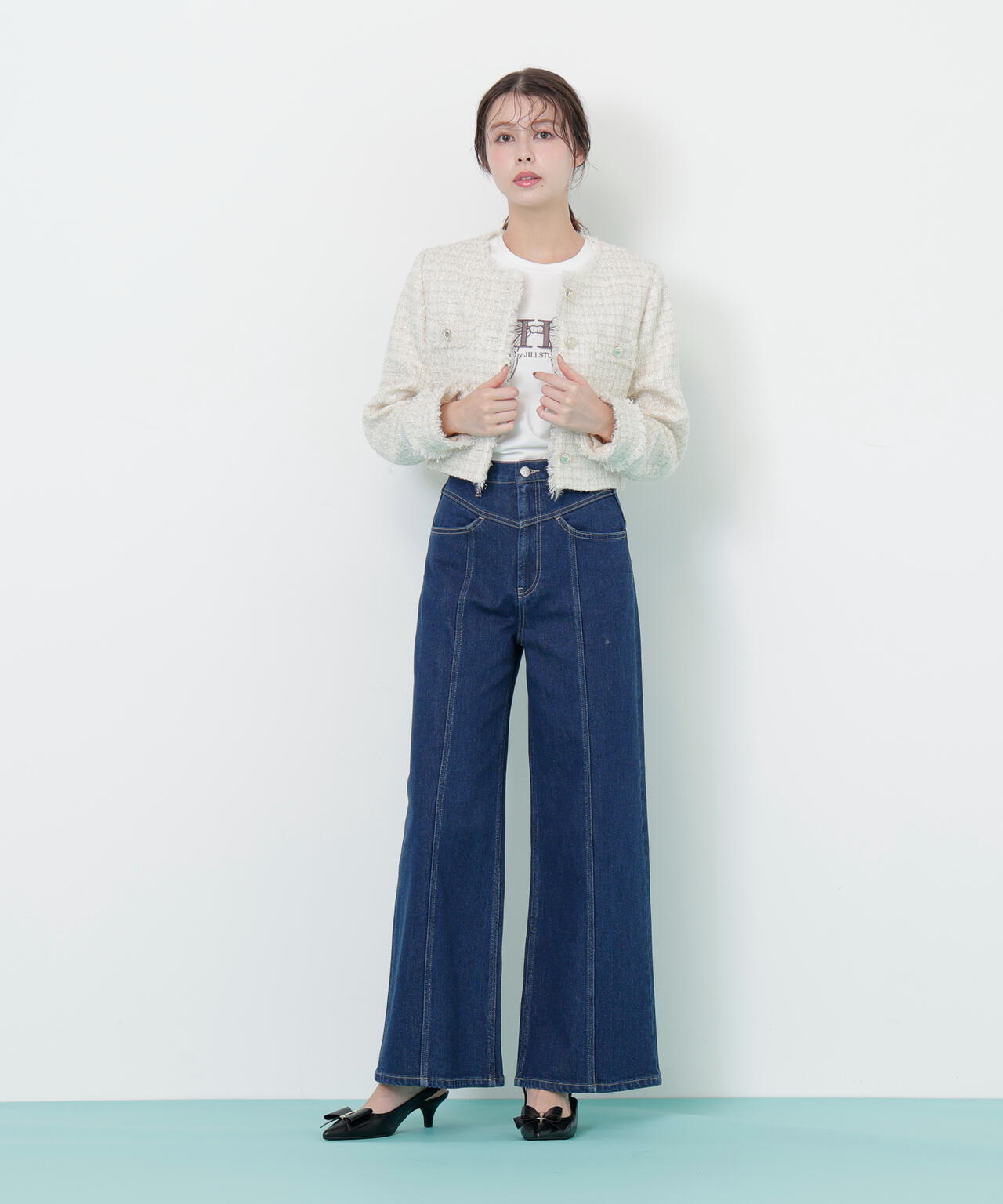 ファンシーツイードジャケット | JILL by JILL STUART（ジル バイ ジル