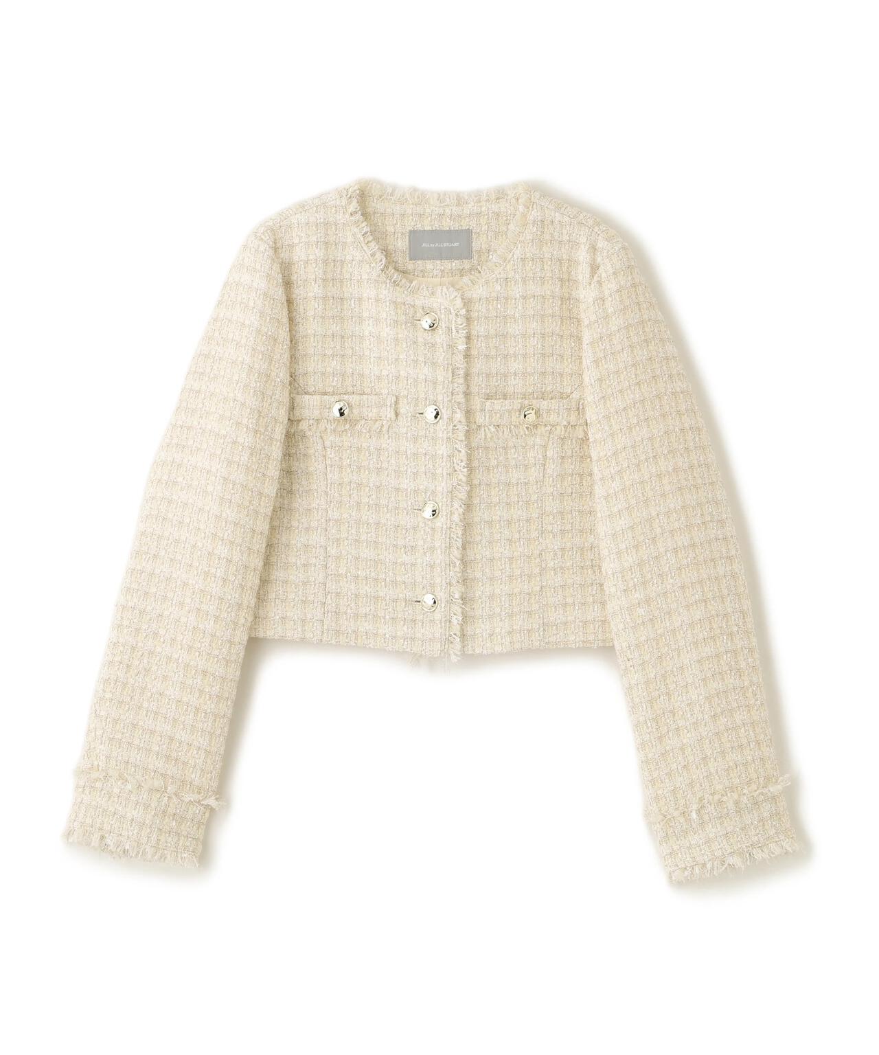 ファンシーツイードジャケット