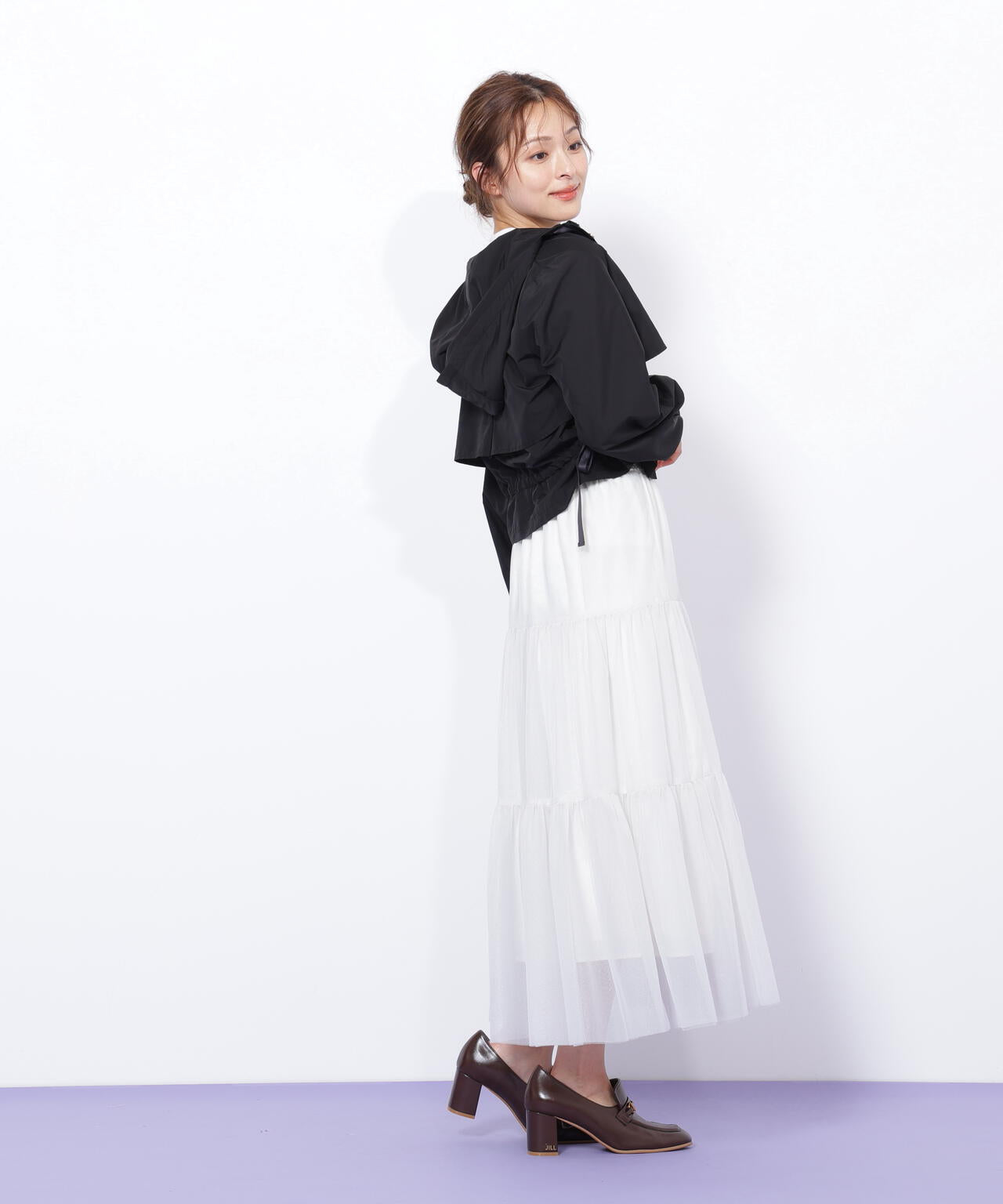 配色リボンペプラムジャケット | JILL by JILL STUART（ジル バイ ジル