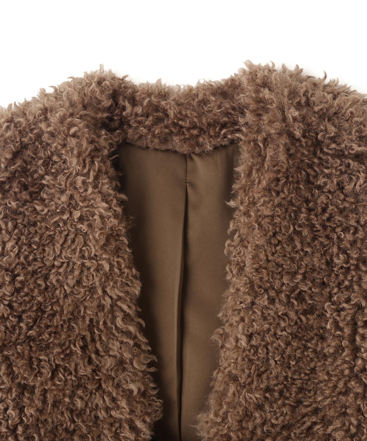 リボン付きボアベスト | JILL by JILL STUART（ジル バイ ジル