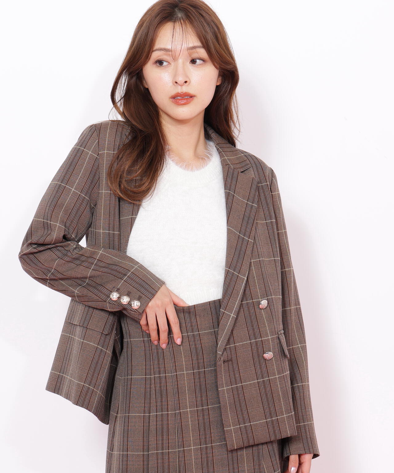 ウーリッシュフラノジャケット | JILL by JILL STUART（ジル バイ ジル