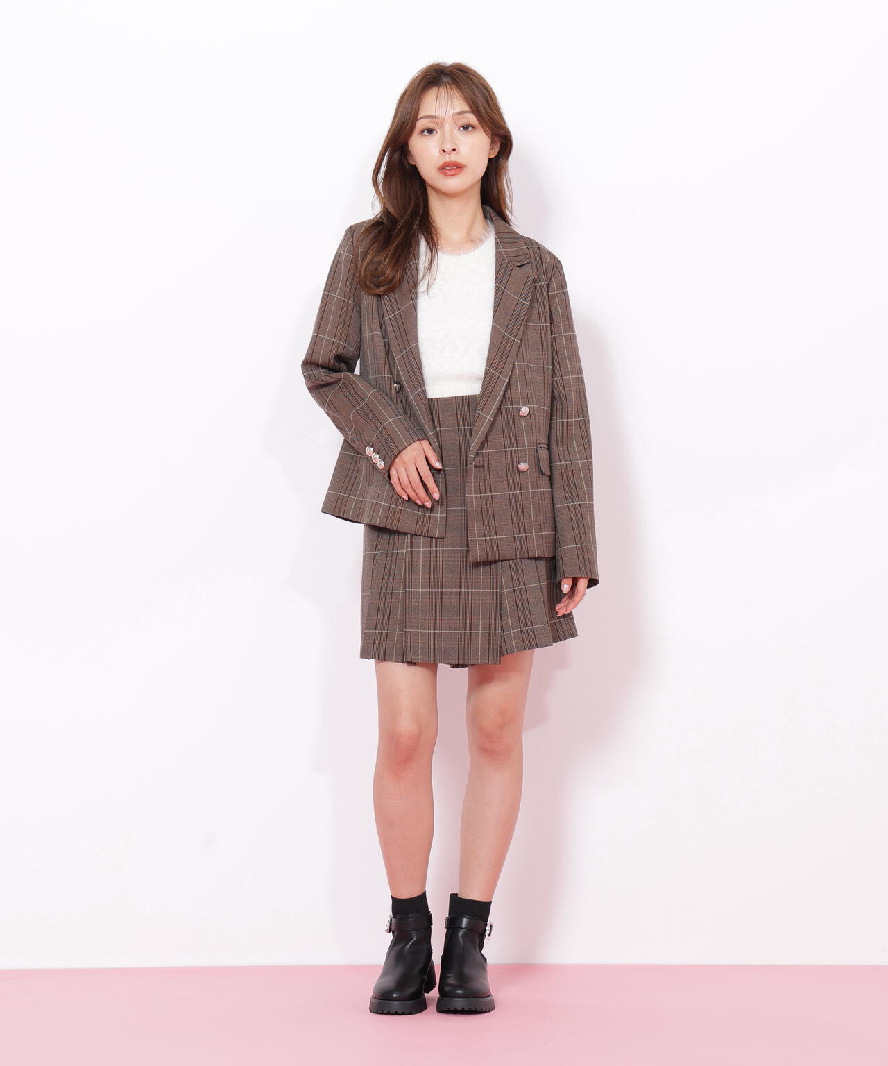 ウーリッシュフラノジャケット | JILL by JILL STUART（ジル バイ ジル