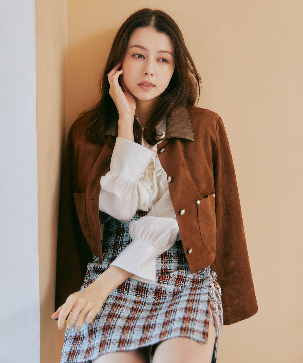 フェイクスエード短丈ブルゾン | JILL by JILL STUART（ジル バイ ジル