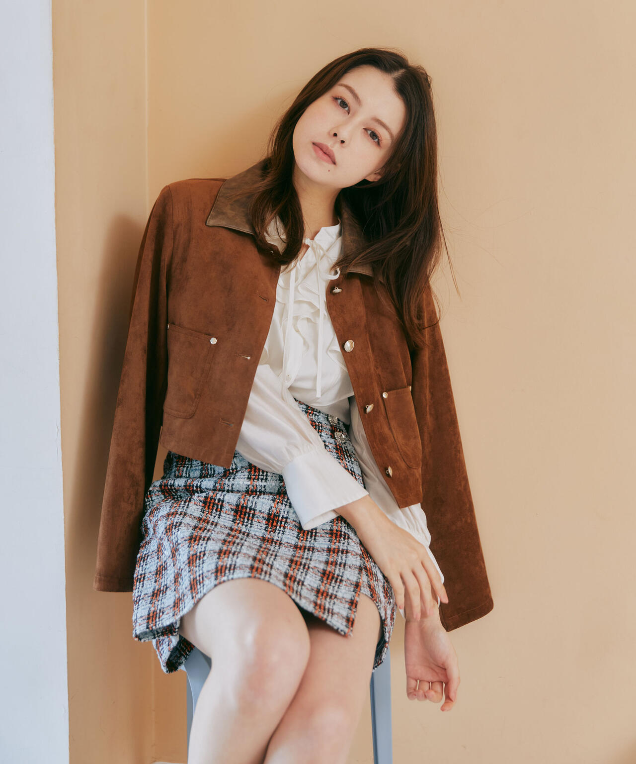 ジル バイ ジル スチュアート（JILL by JILL STUART）/フェイクスエード短丈ブルゾン フェイクスエード短丈ブルゾン | JILL by JILL STUART（ジル バイ ジル