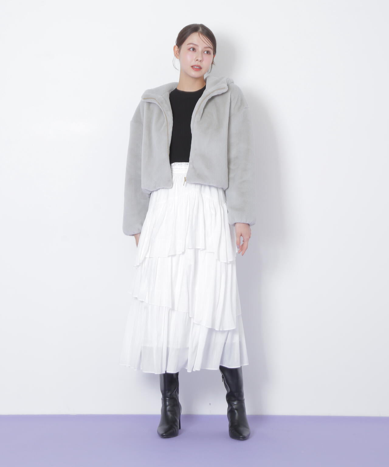 フェイクファーフーディー | JILL by JILL STUART（ジル バイ ジル