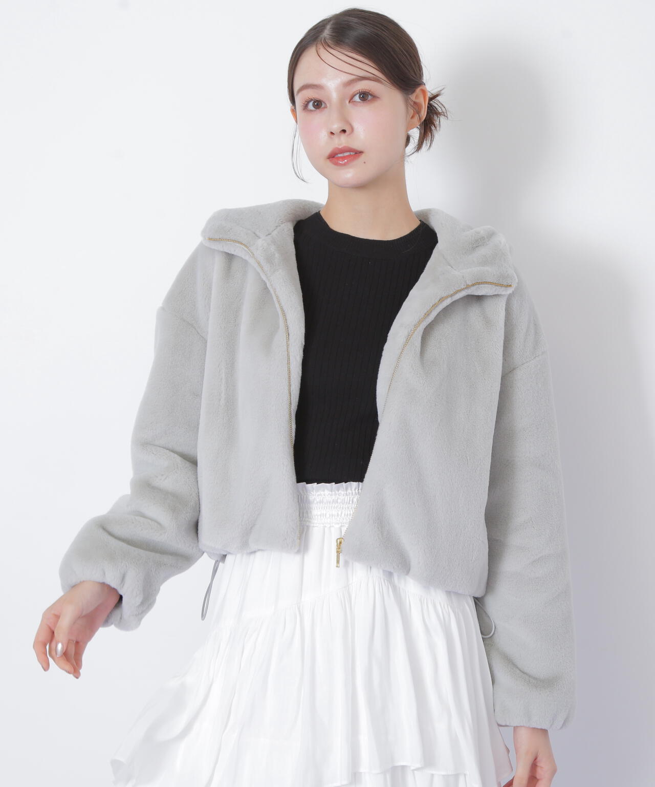 フェイクファーフーディー | JILL by JILL STUART（ジル バイ ジル