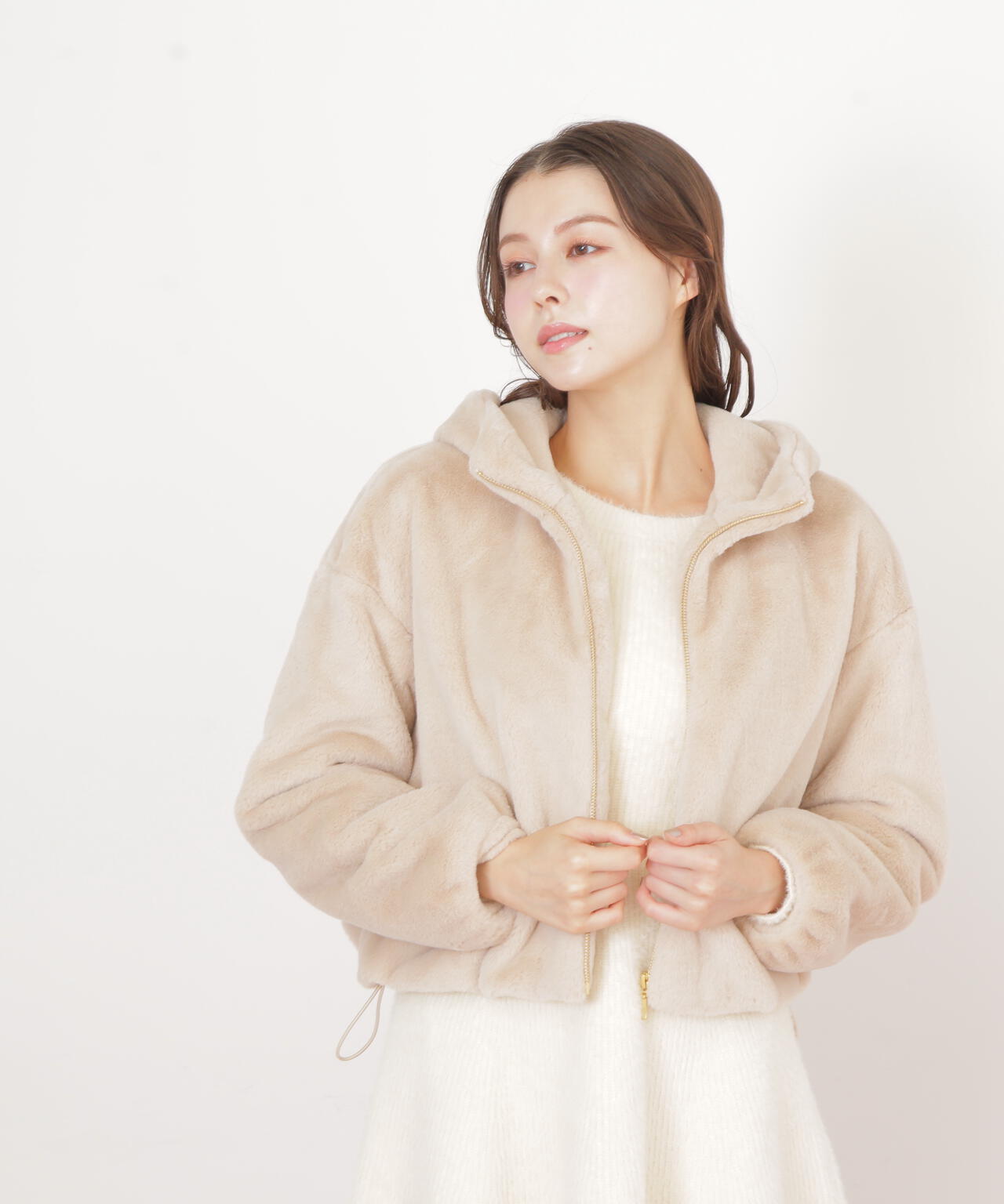 フェイクファーフーディー | JILL by JILL STUART（ジル バイ ジル