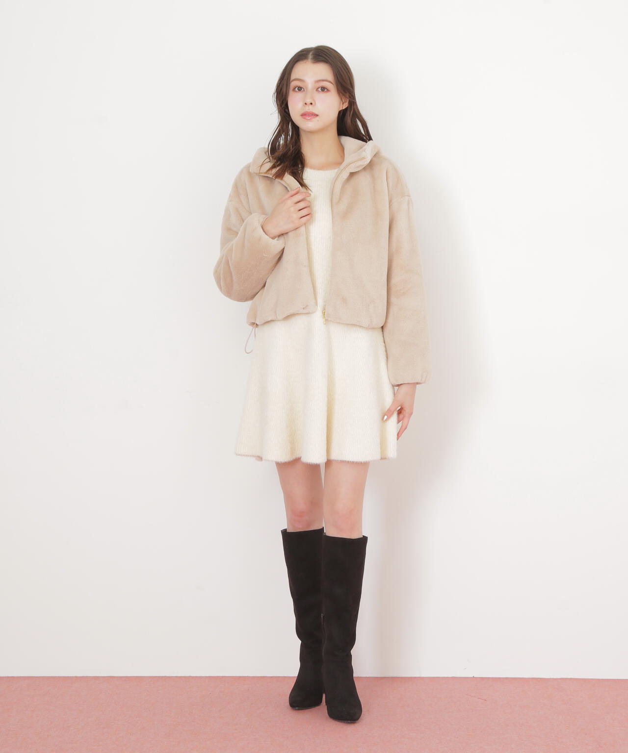 フェイクファーフーディー | JILL by JILL STUART（ジル バイ ジル