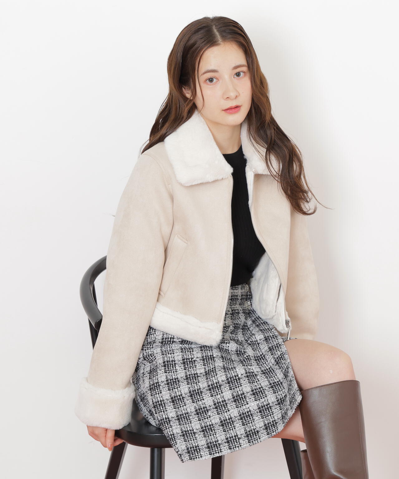 フェイクムートンジャケット | JILL by JILL STUART（ジル バイ ジル