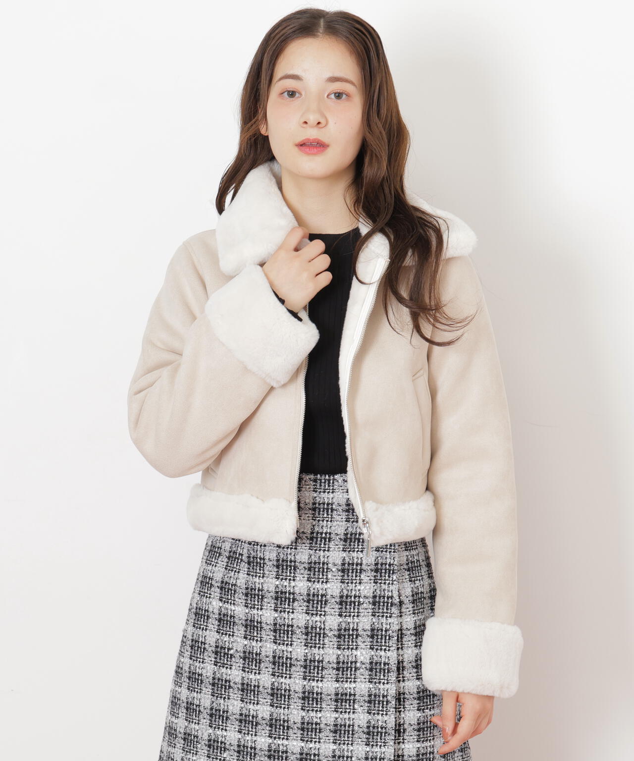 フェイクムートンジャケット | JILL by JILL STUART（ジル バイ ジル