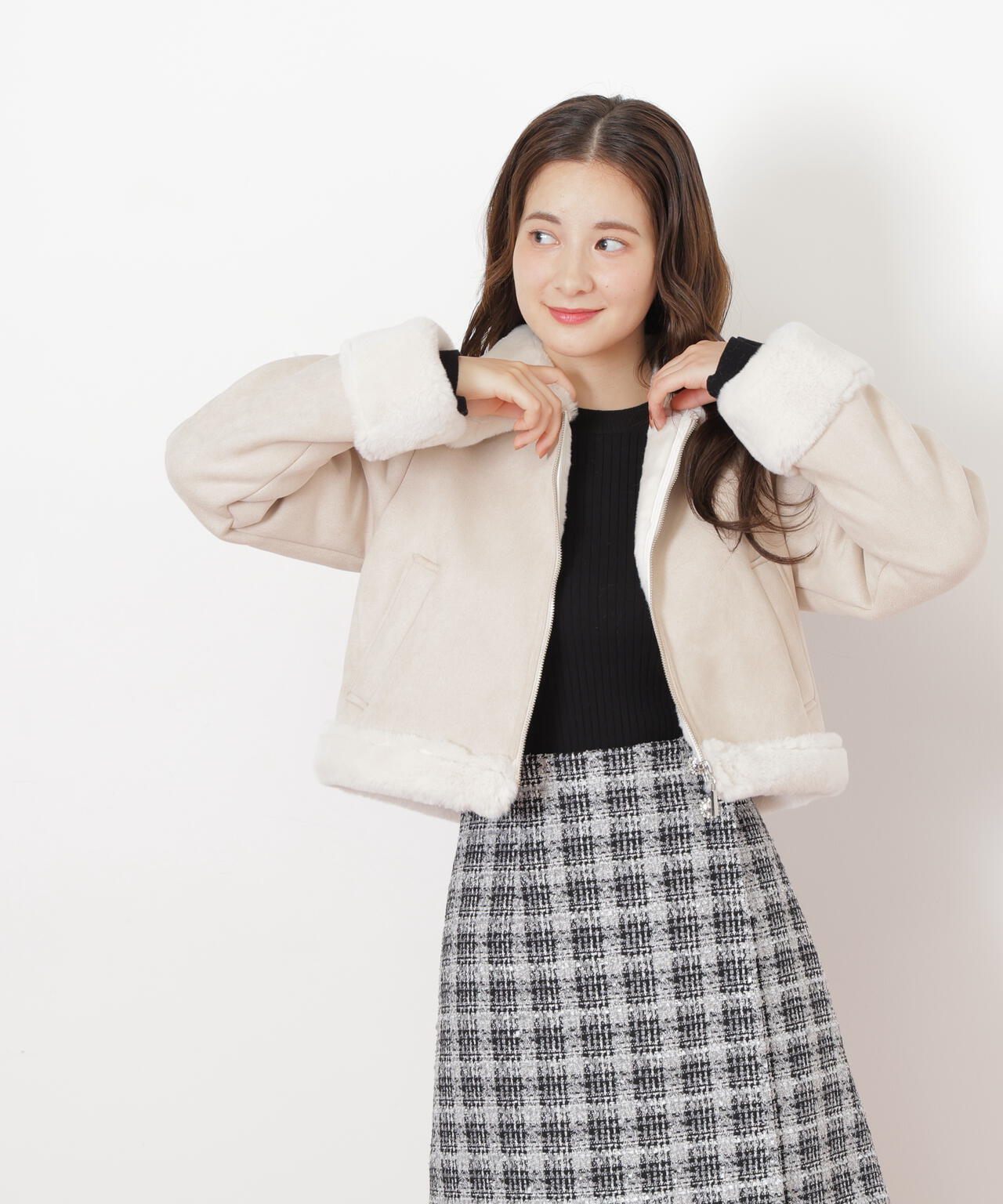 フェイクムートンジャケット | JILL by JILL STUART（ジル バイ ジル