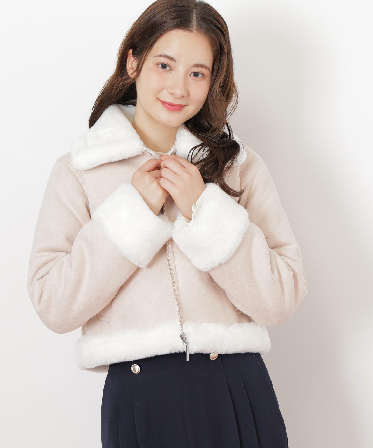 フェイクムートンジャケット | JILL by JILL STUART（ジル バイ ジル