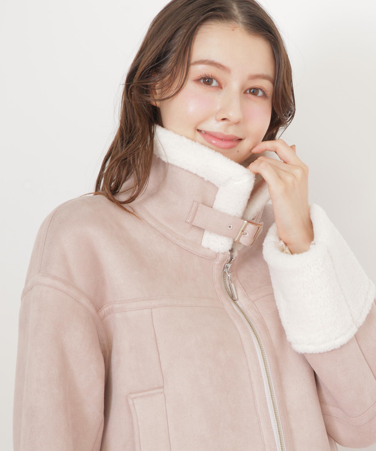 フェイクムートンフライトジャケット | JILL by JILL STUART（ジル