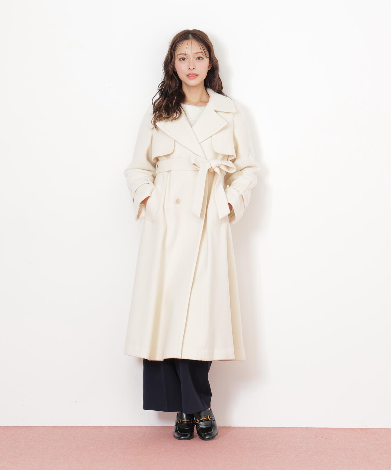 期間限定！新品未使用タグ付き♡ジルスチュアートトレンチコート ウールレディトレンチコート | JILL by JILL STUART（ジル バイ ジル