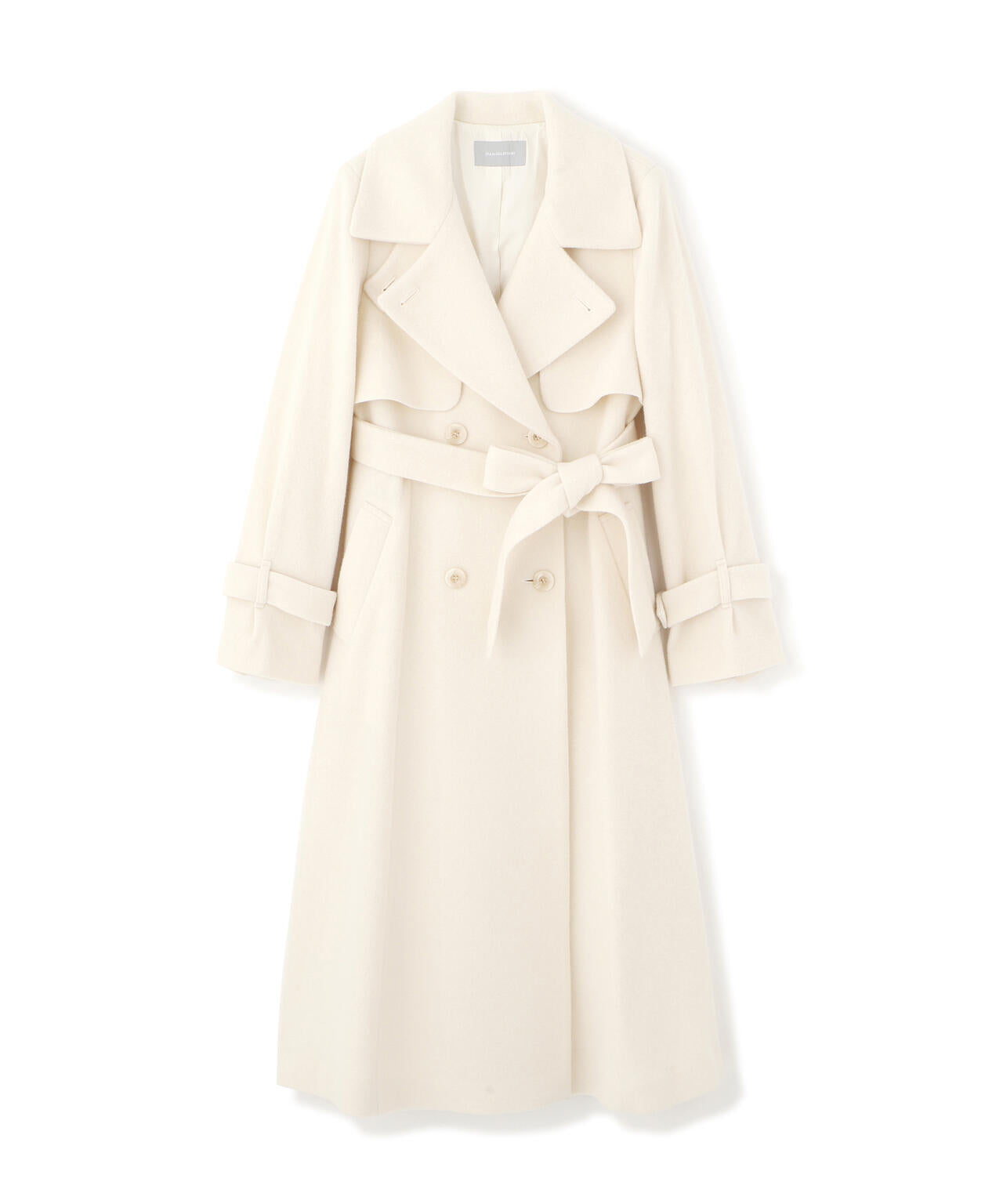 ウールレディトレンチコート