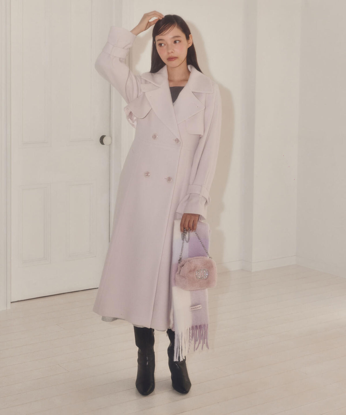 ウールレディトレンチコート | JILL by JILL STUART（ジル バイ ジル 