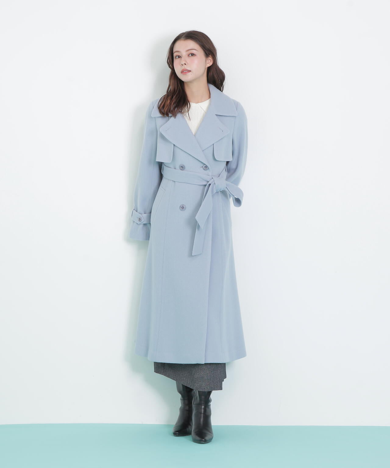 新品　JILL by JILLSTUART トレンチコート ウールレディトレンチコート | JILL by JILL STUART（ジル バイ