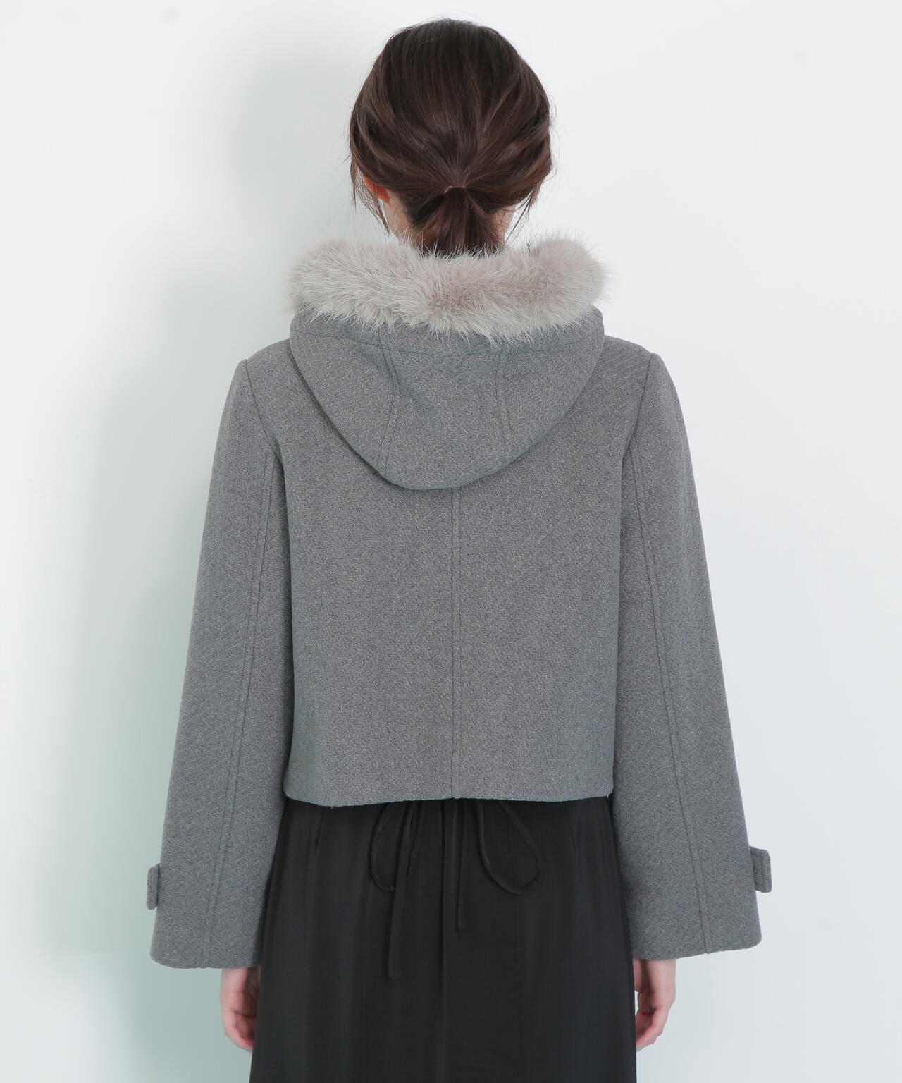 フェイクファー付ショートダッフルコート | JILL by JILL STUART（ジル