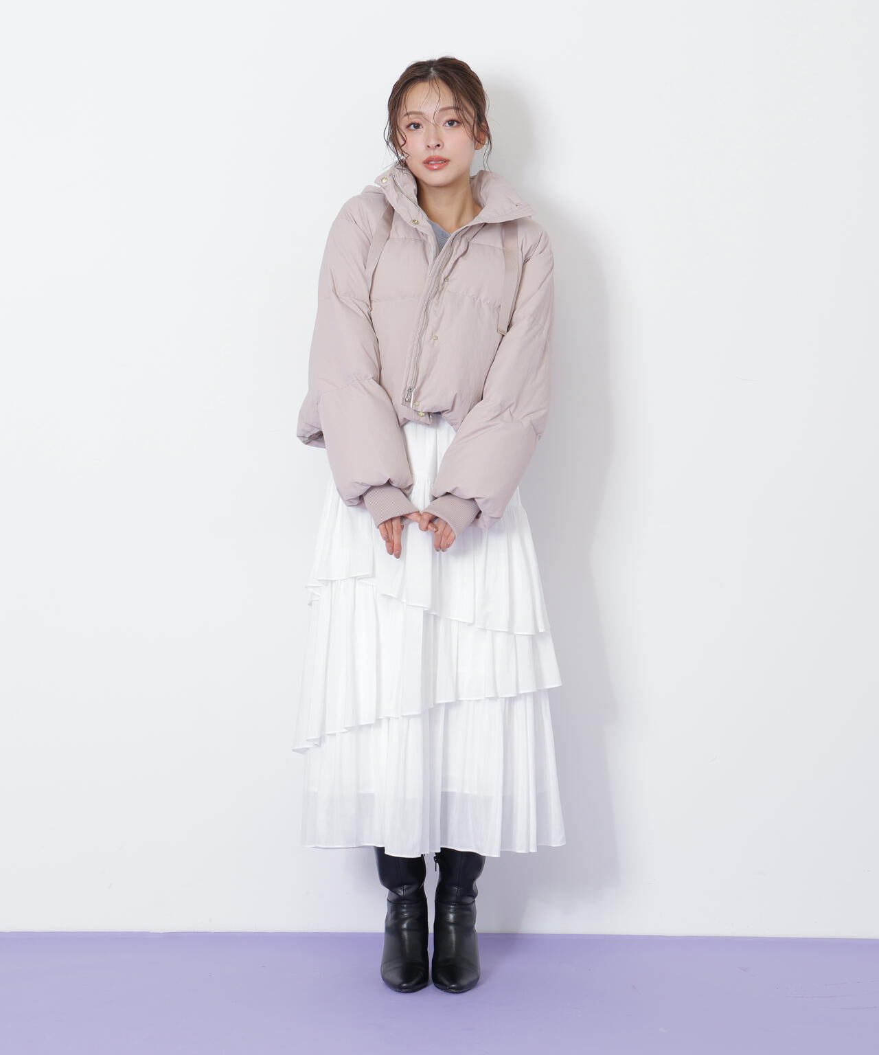 ジルバイジルスチュアート マルチウェイショートダウン マルチウェイショートダウン | JILL by JILL STUART（ジル バイ