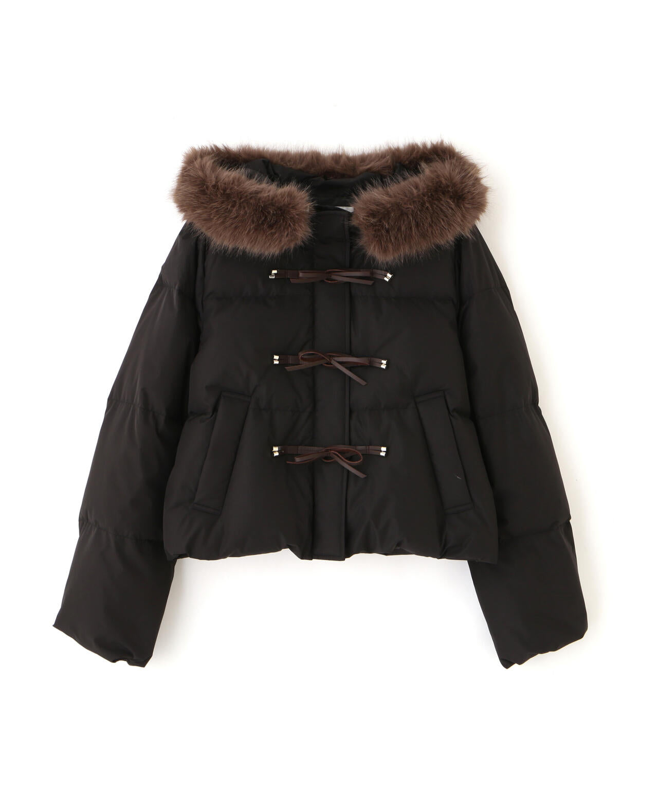 jill by jillstuart リボンダッフルダウン リボンダッフルダウン | JILL by JILL STUART（ジル バイ ジル