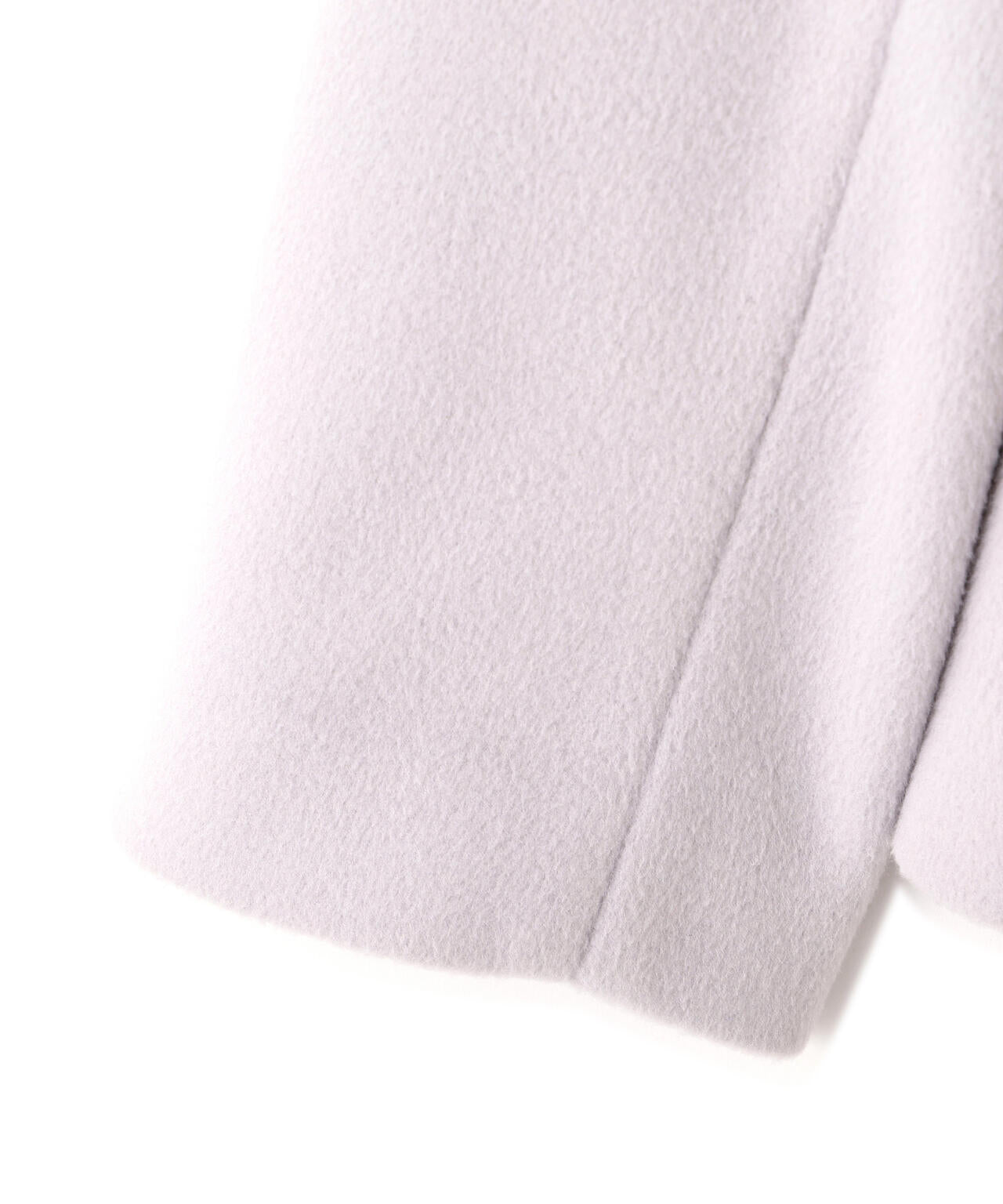 ビジュー釦ビッグカラーショートコート