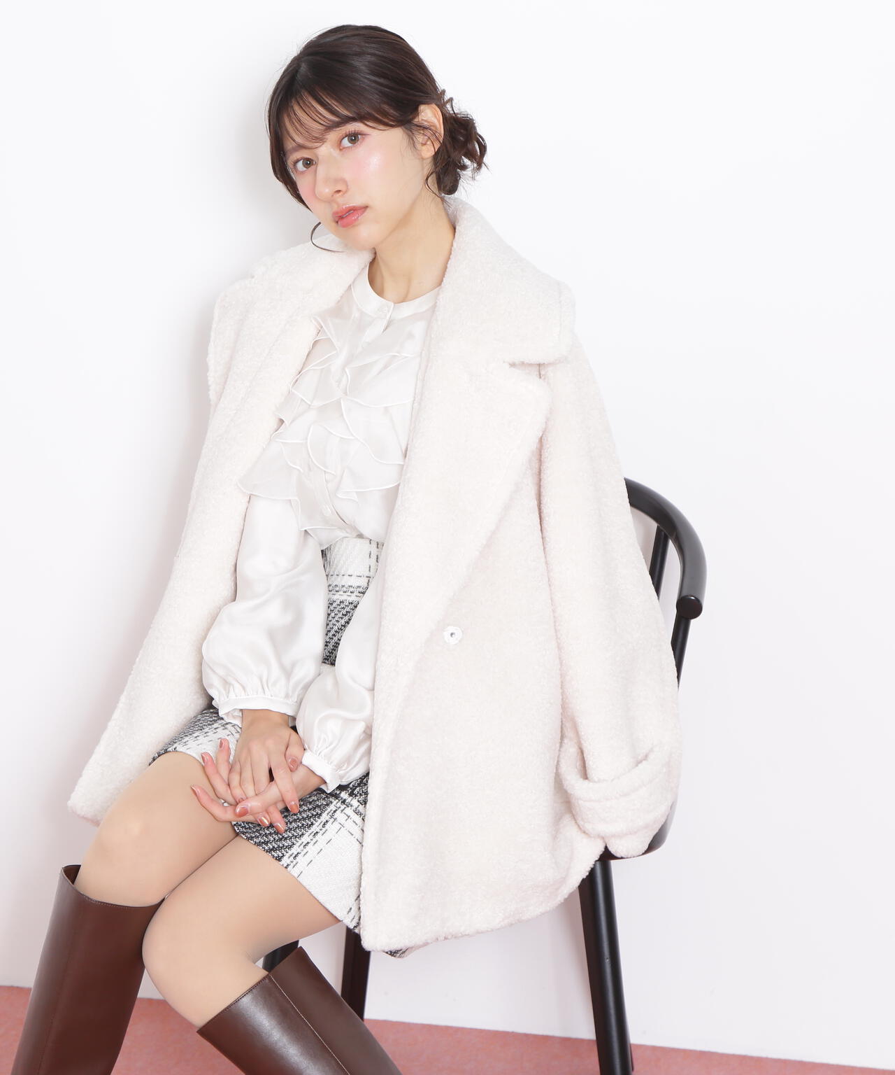 JILL♪出品 くるくるボアコート | JILL by JILL STUART（ジル バイ ジル