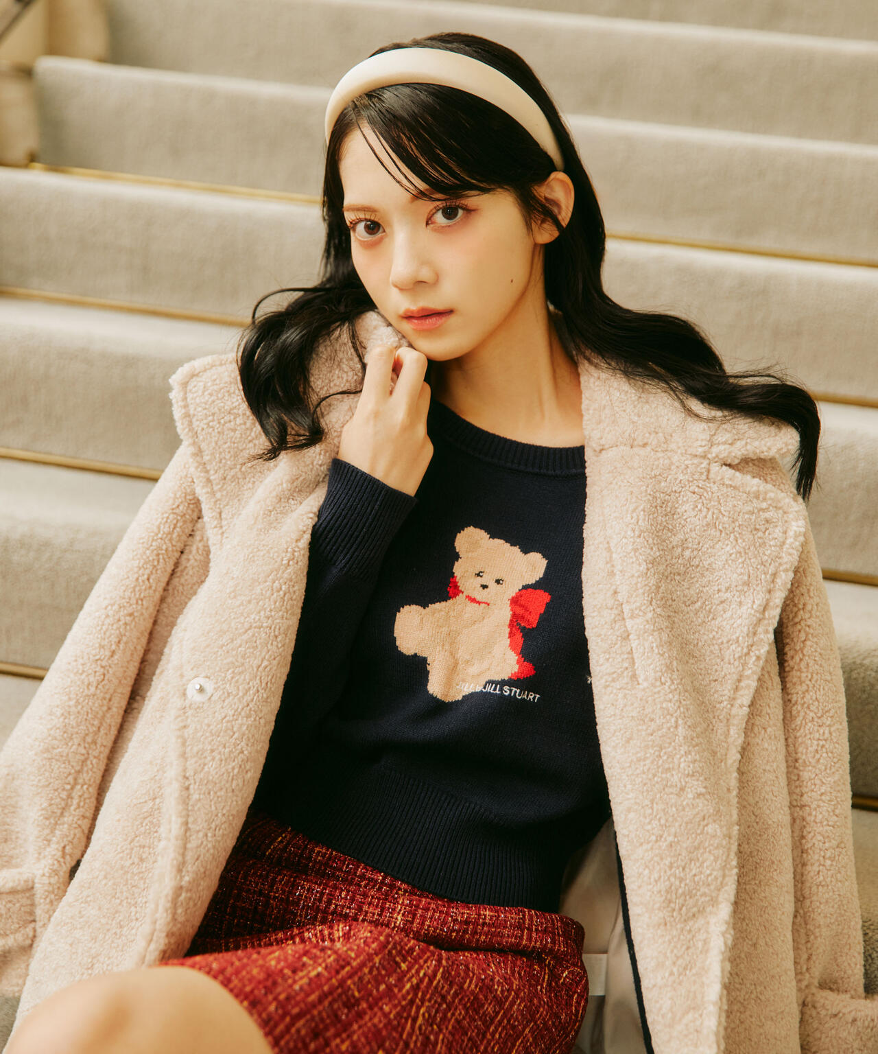 くるくるボアコート