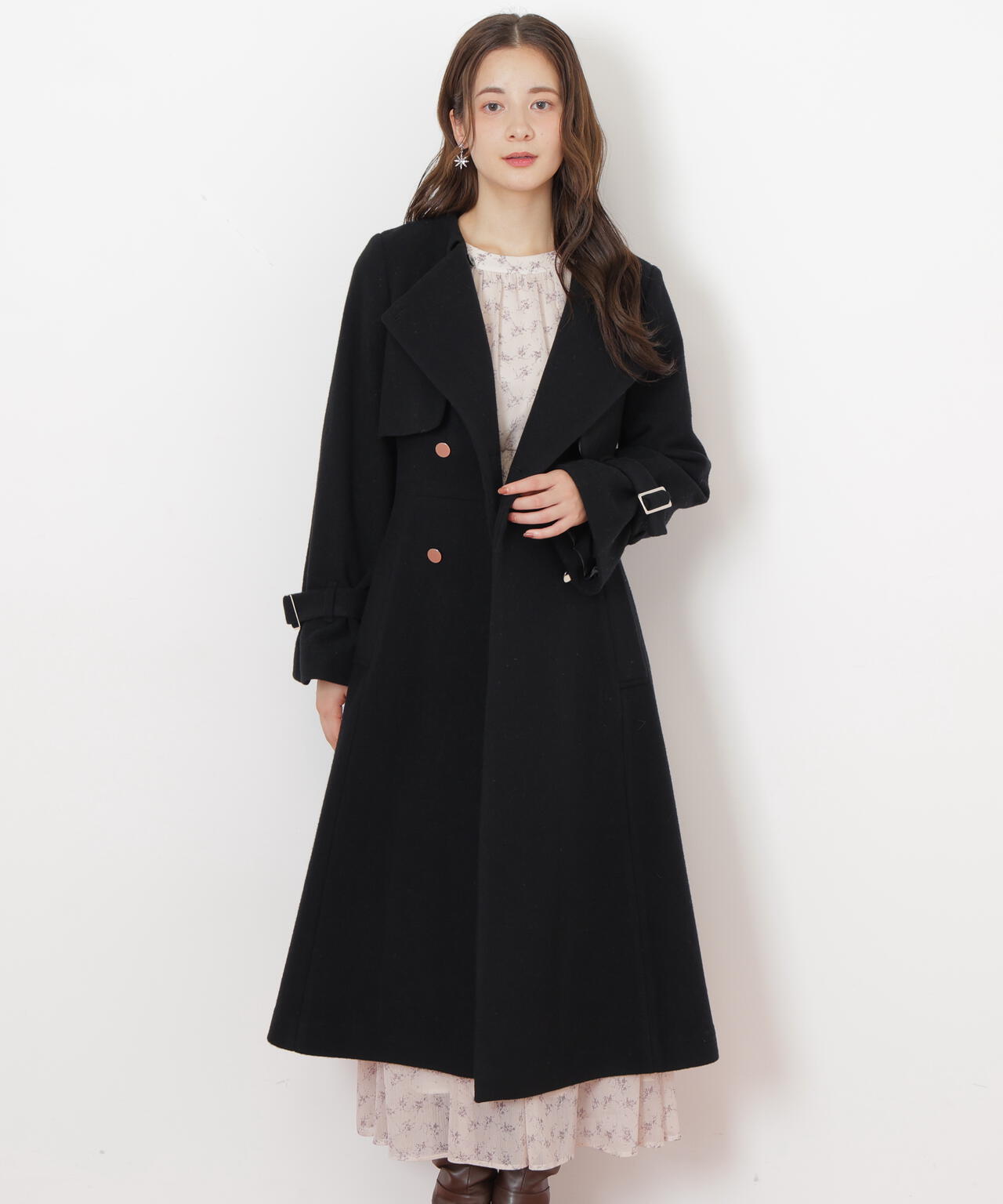 ノーカラードレストレンチコート | JILL by JILL STUART（ジル バイ