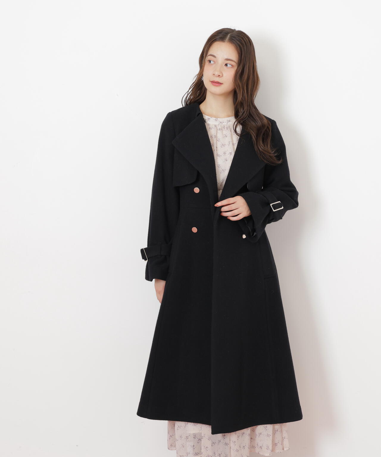 ノーカラードレストレンチコート | JILL by JILL STUART（ジル バイ