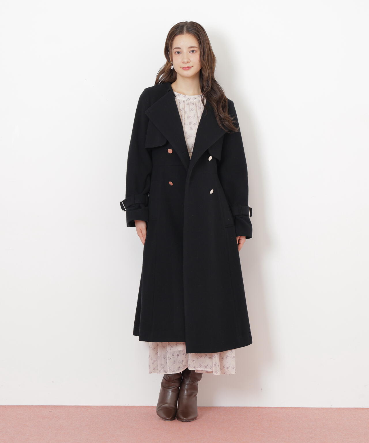 ノーカラードレストレンチコート | JILL by JILL STUART（ジル バイ