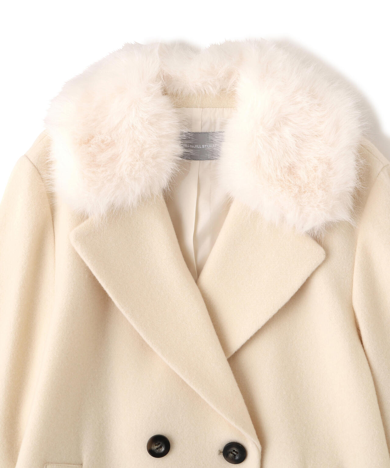 フェイクファー衿付ジャケット | JILL by JILL STUART（ジル バイ ジル