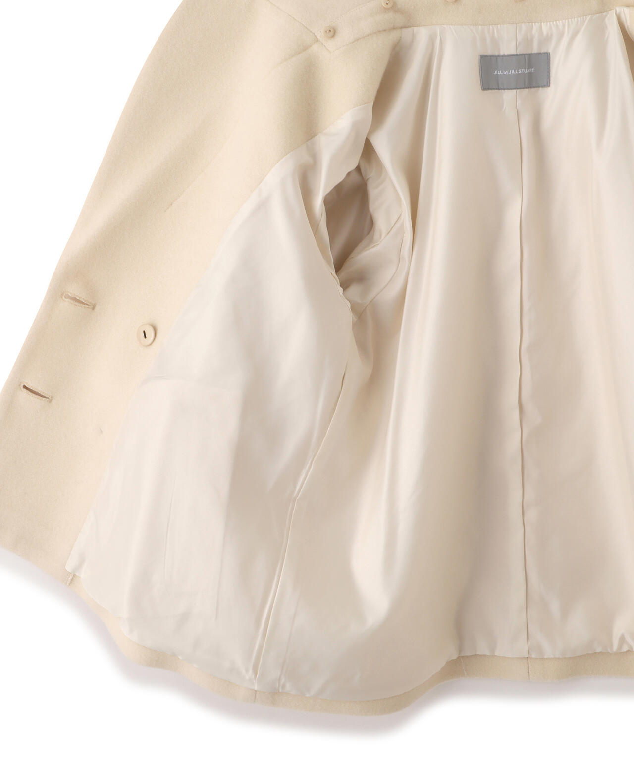 フェイクファー衿付ジャケット