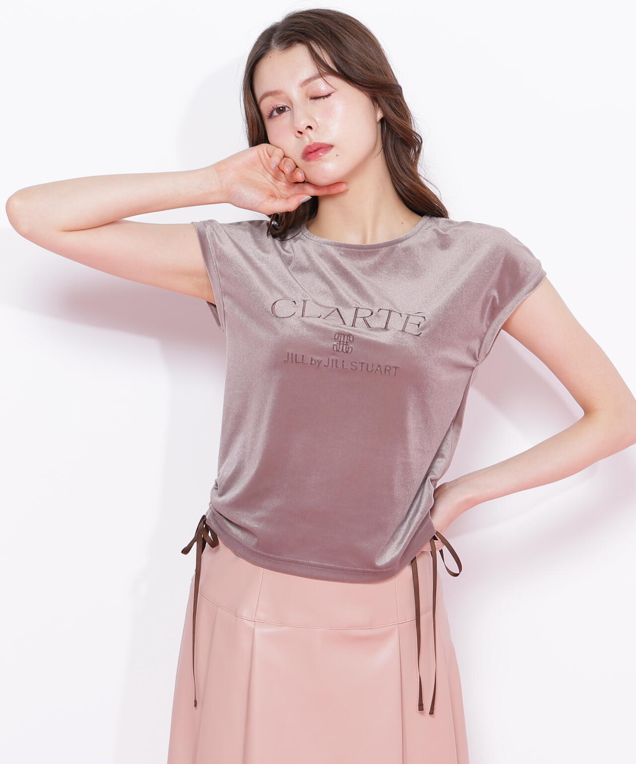 ベロアコンパクトTシャツ