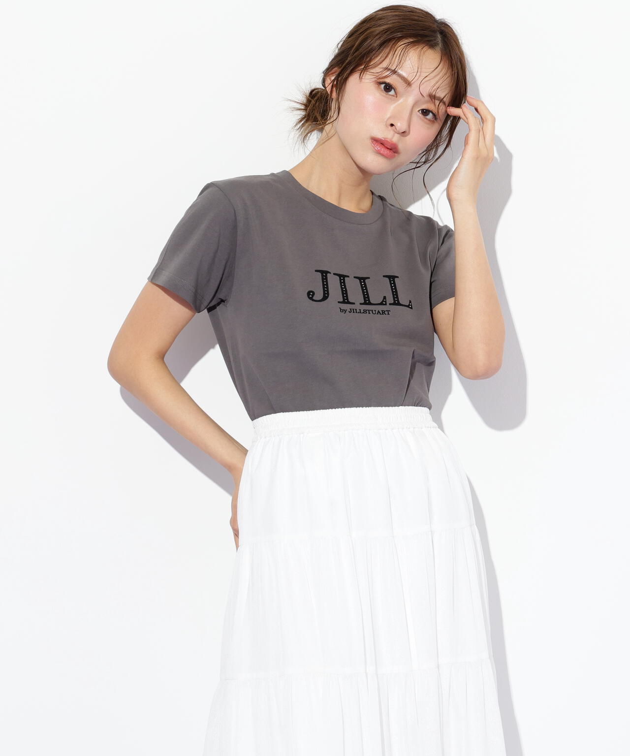 フロッキーロゴTシャツ | JILL by JILL STUART（ジル バイ ジル