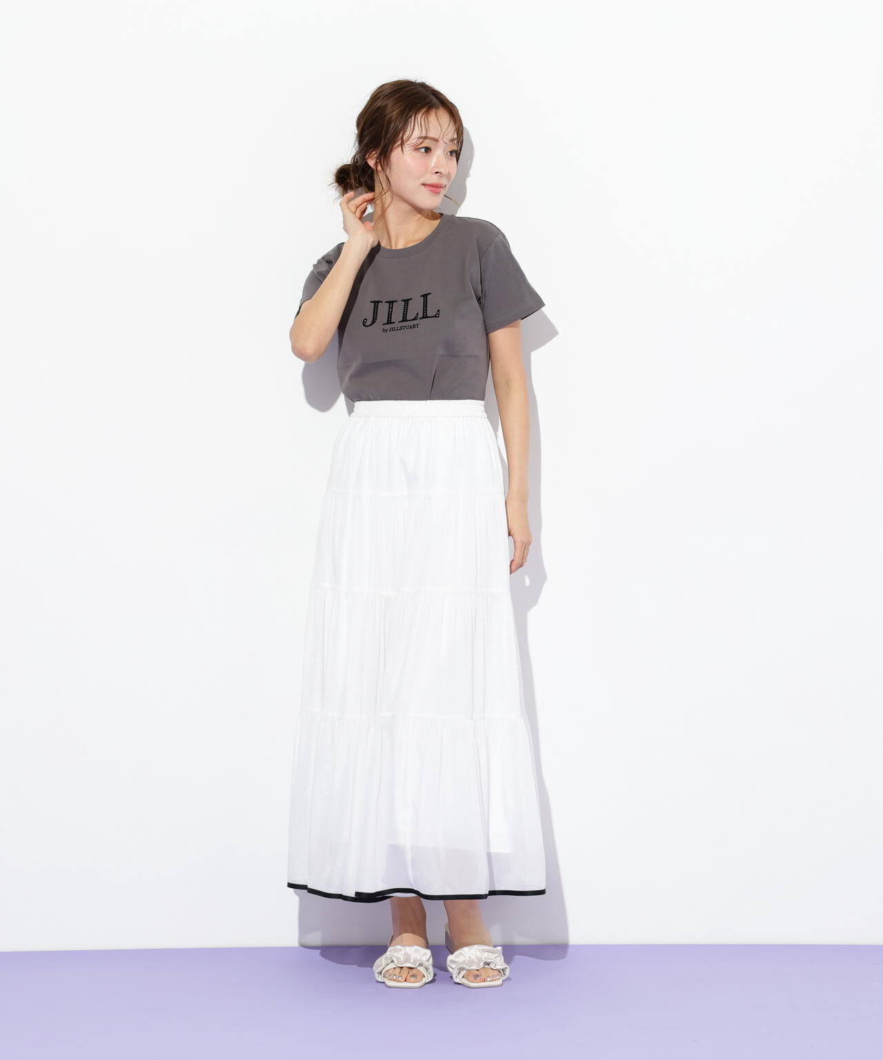 フロッキーロゴTシャツ | JILL by JILL STUART（ジル バイ ジル