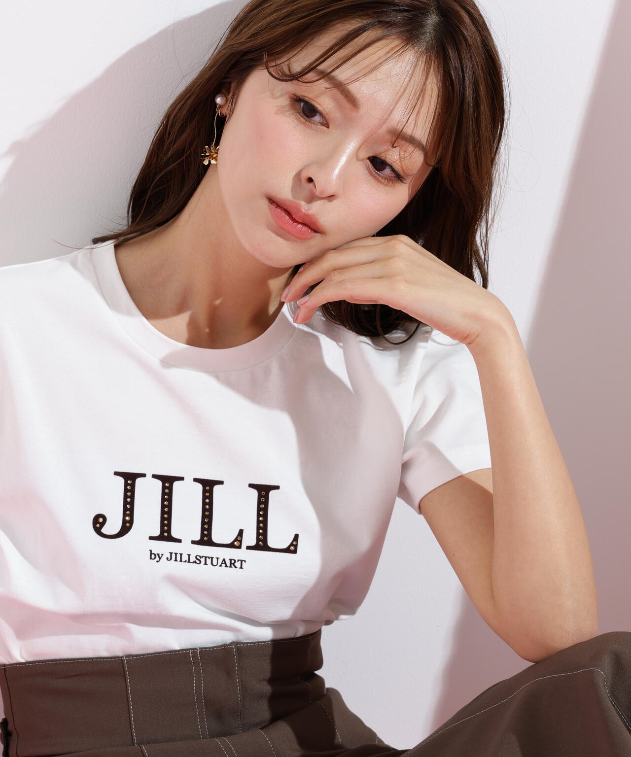 フロッキーロゴTシャツ | JILL by JILL STUART（ジル バイ ジル