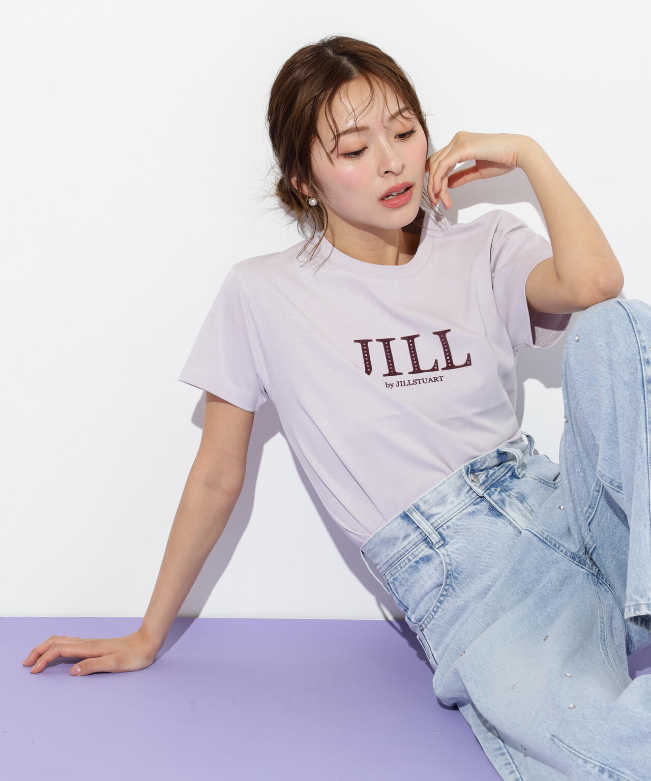 フロッキーロゴTシャツ | JILL by JILL STUART（ジル バイ ジル