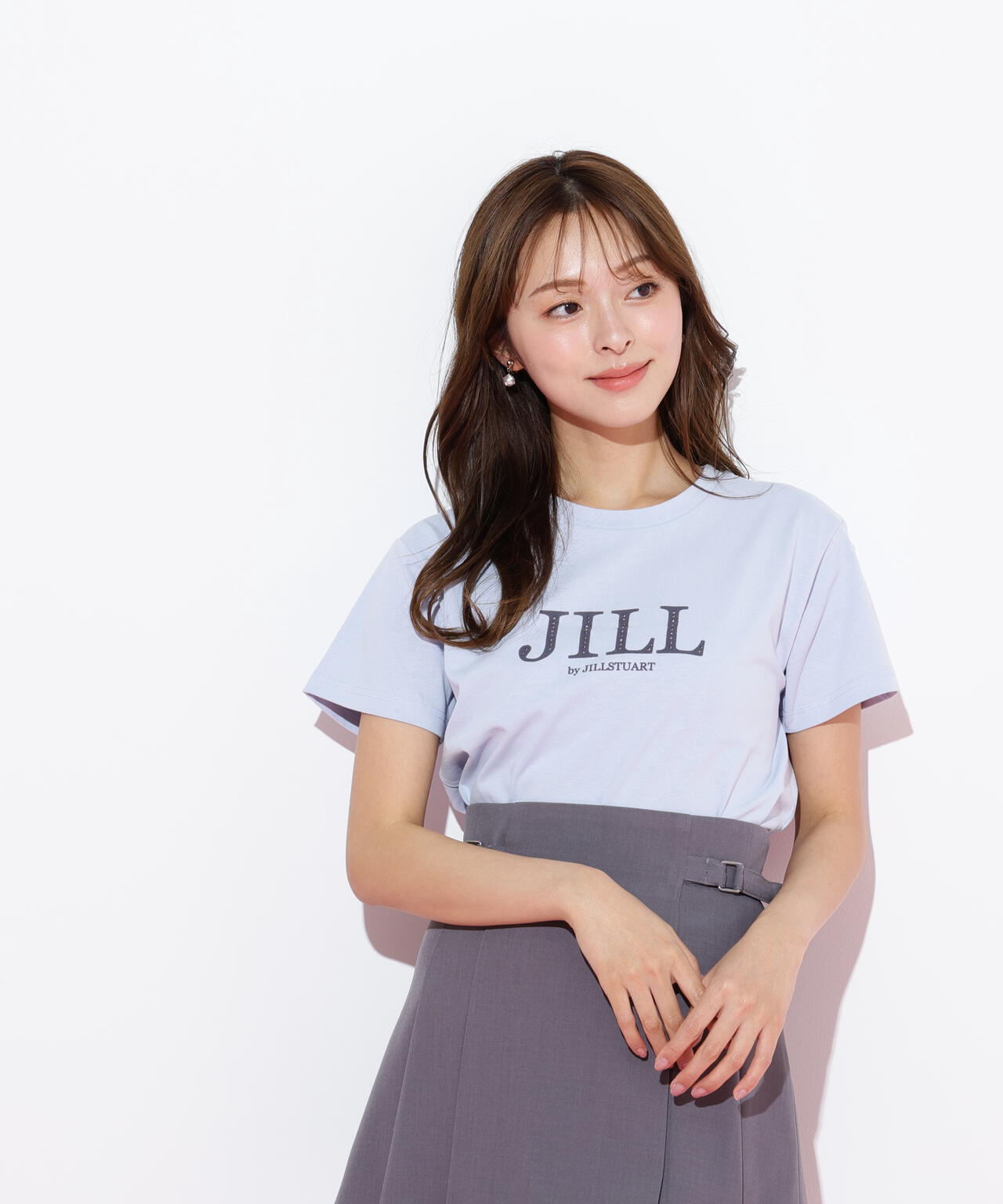 フロッキーロゴTシャツ | JILL by JILL STUART（ジル バイ ジル