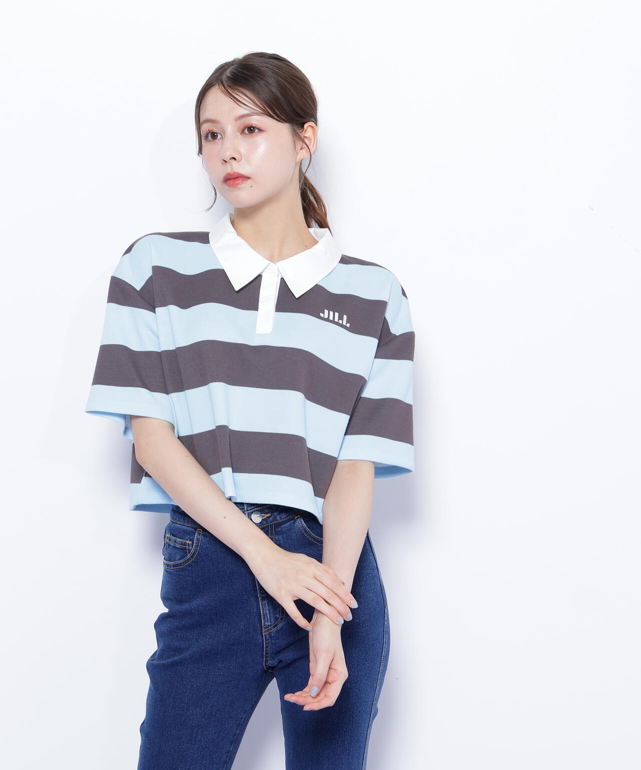 クロップドラガーシャツ | JILL by JILL STUART（ジル バイ ジル