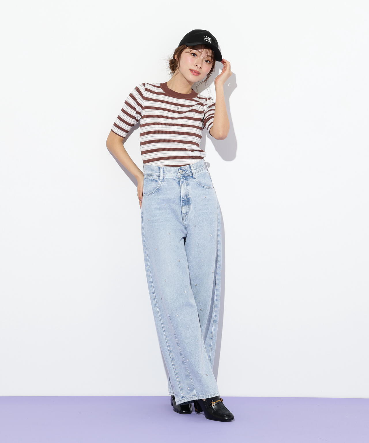 マルチボーダーニット