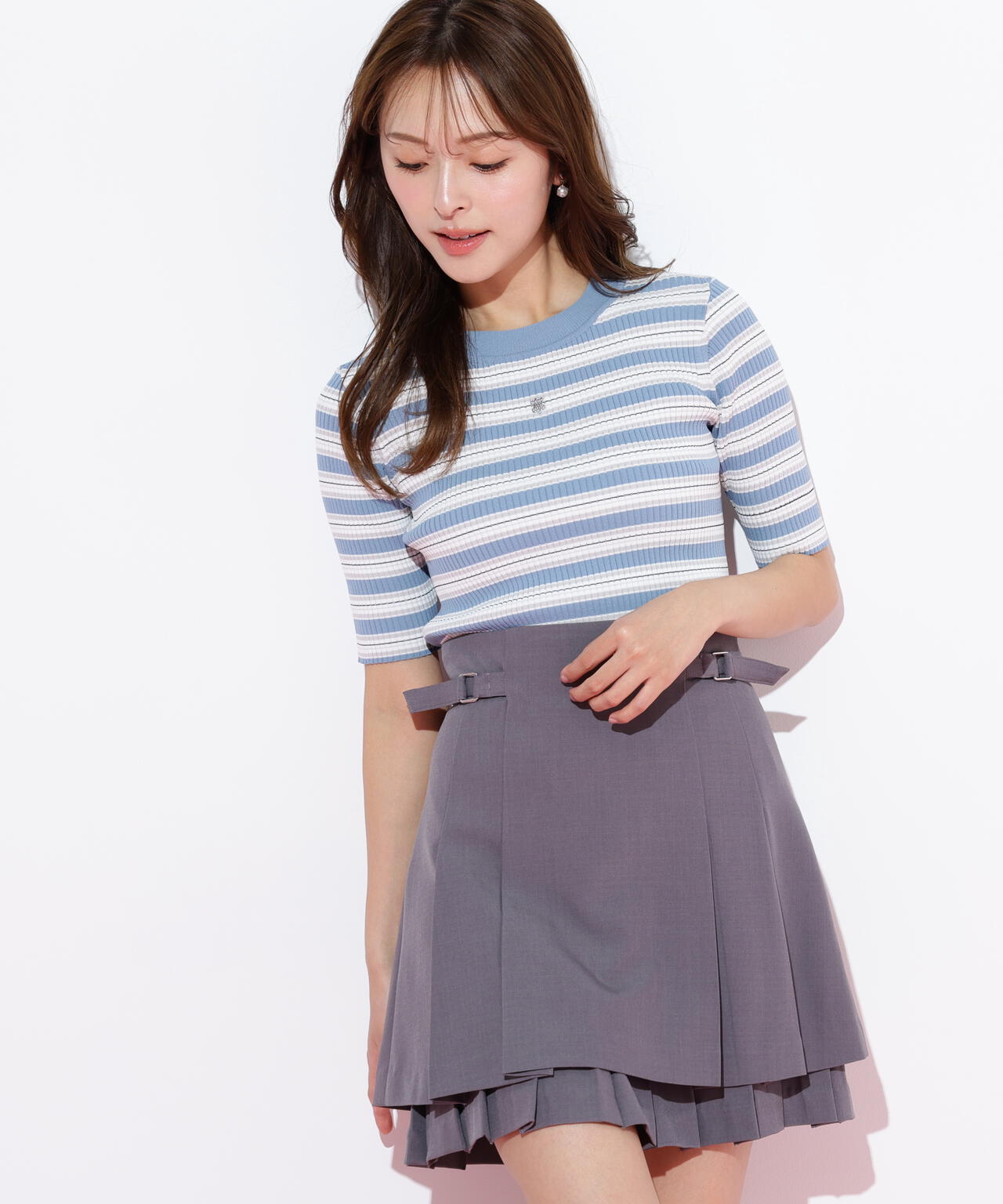 マルチボーダーニット | JILL by JILL STUART（ジル バイ ジル