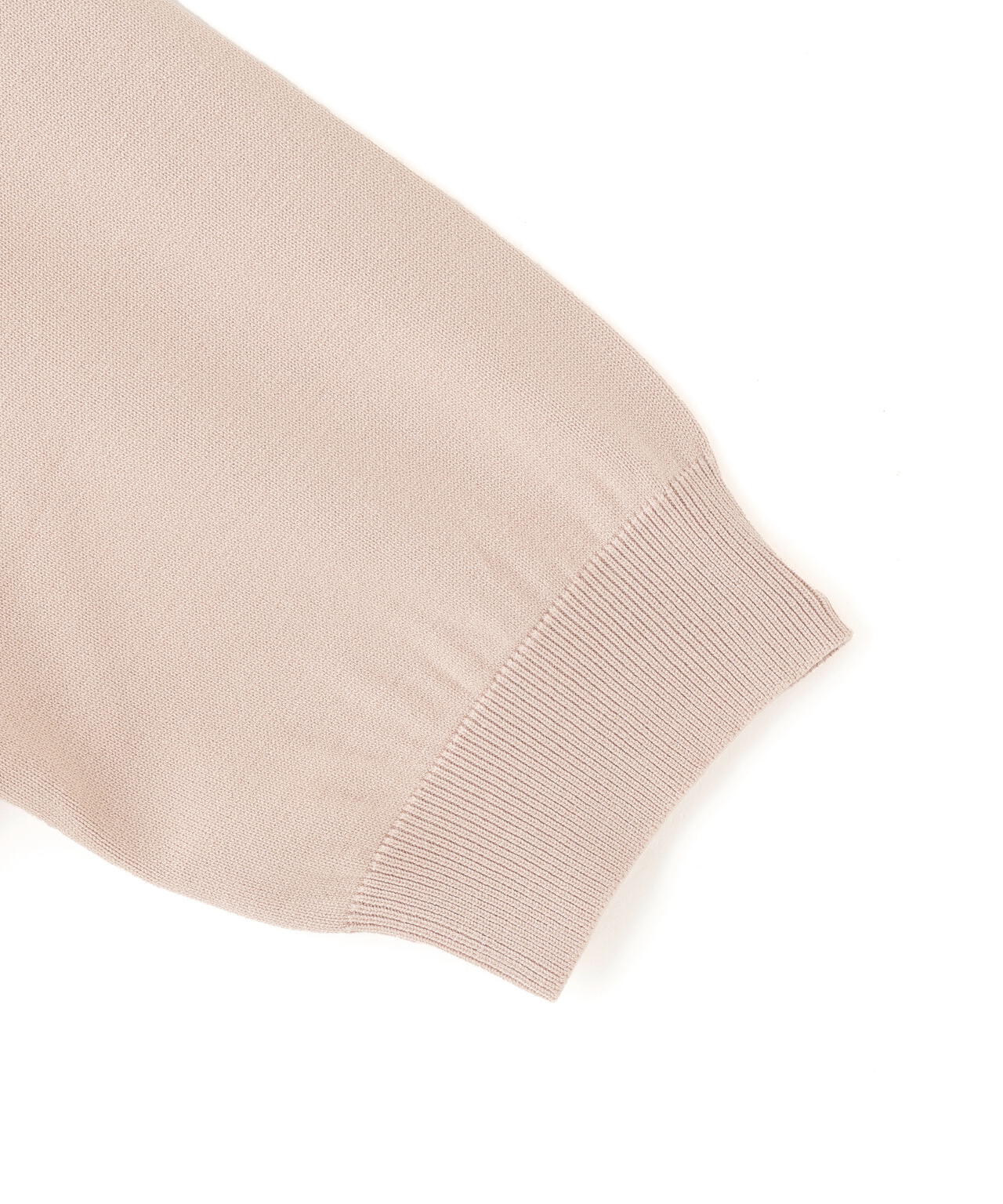 ポロ衿アーガイルニット