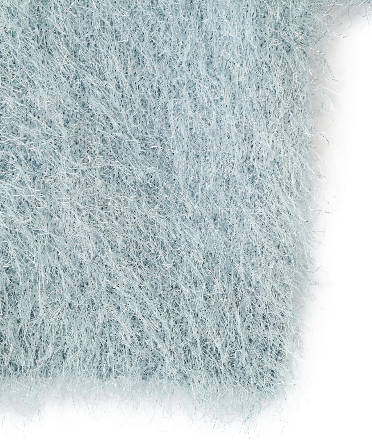 ラメフェザーニットジャケット